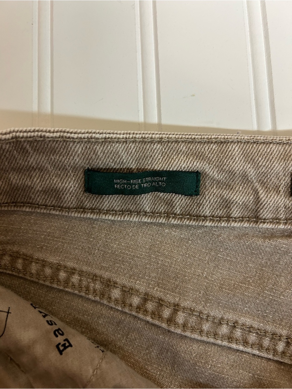 Wild Fable Button Fly Distressed Tan Pants Size 0 - Picture 10 of 11